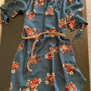 Off the shoulder dress